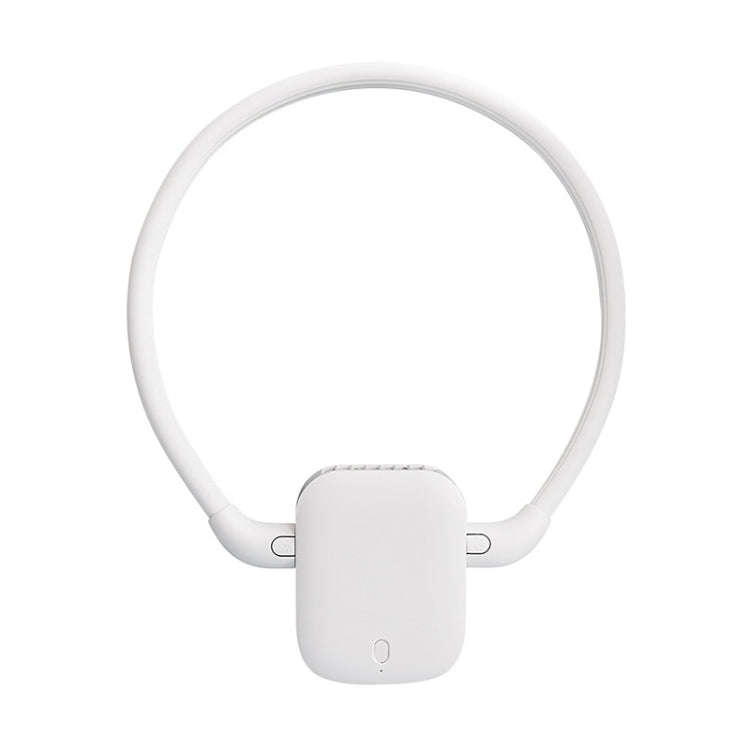 G1 USB Portable Sports Hanging Neck Fan(White)