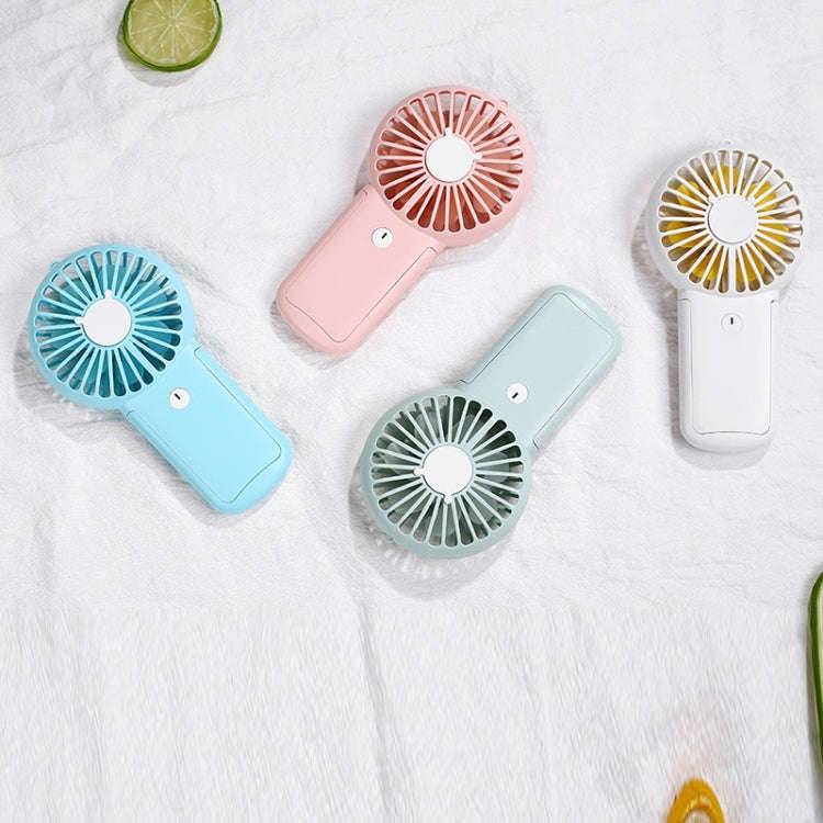 P9 Mobile Phone Holder Mini Fan Outdoor Children Hanging Neck USB Fan(Blue)