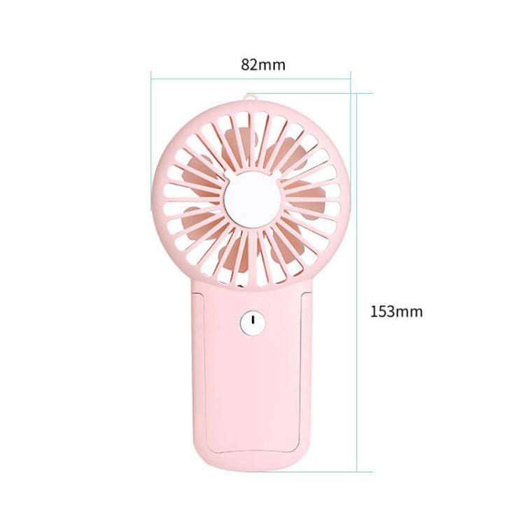 P9 Mobile Phone Holder Mini Fan Outdoor Children Hanging Neck USB Fan(Blue)