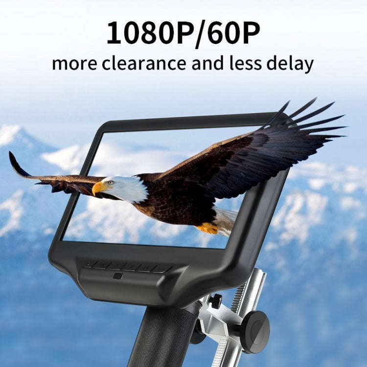 7 Inch 3D Digital Microscope Industrial Overhaul, Watch And Jewelry Appraiser(EU Plug)