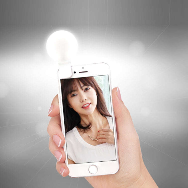 2 PCS  Mobile Phone Fill Light Camera Photo LED Selfie Light(Black)