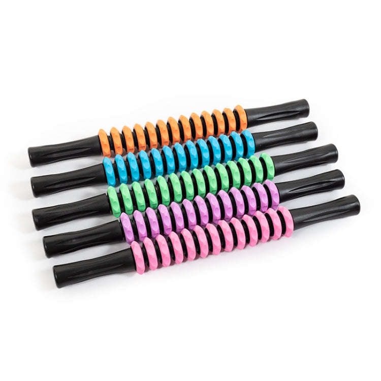 Wolf Tooth Stick Hand-Held Fascia Stick Leg Muscle Relaxation Roller Yoga Fitness Supplies(Purple)