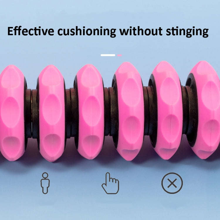 Wolf Tooth Stick Hand-Held Fascia Stick Leg Muscle Relaxation Roller Yoga Fitness Supplies(Purple)