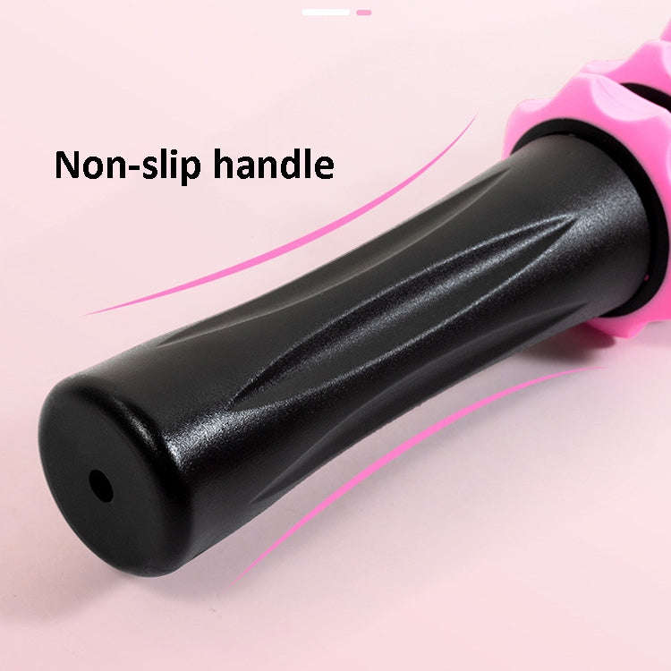 Wolf Tooth Stick Hand-Held Fascia Stick Leg Muscle Relaxation Roller Yoga Fitness Supplies(Purple)