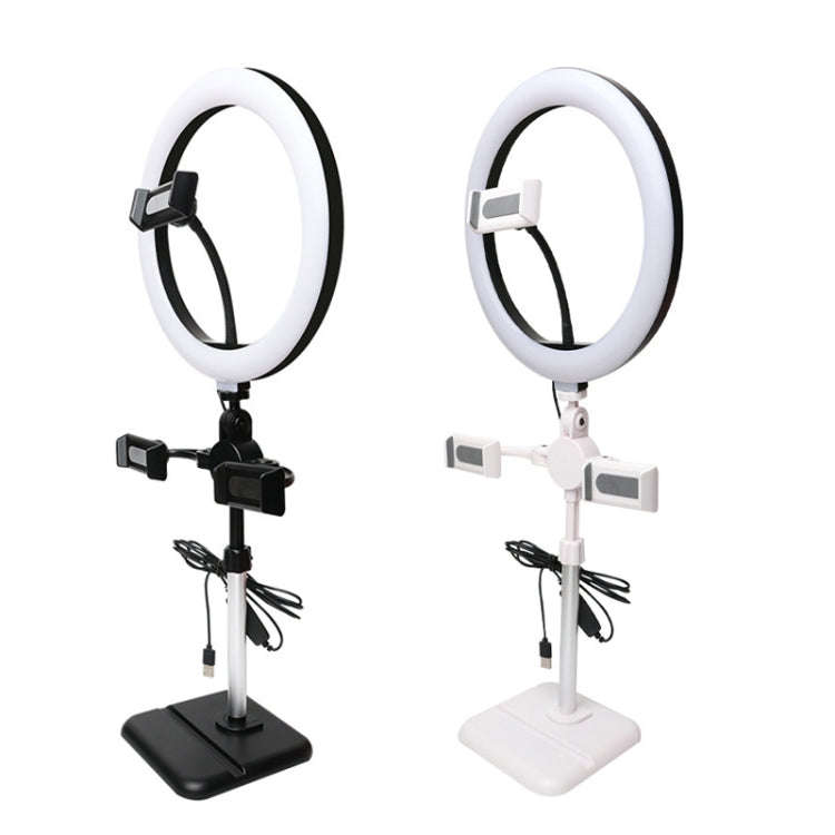 Telescopic Adjustment Live Frame Desktop Tablet Mobile Phone Bracket, Specification: K07 Three-se...