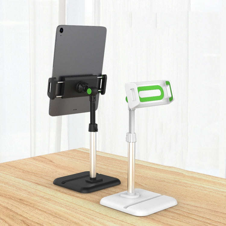 Telescopic Adjustment Live Frame Desktop Tablet Mobile Phone Bracket, Specification: K05 Flat Pla...