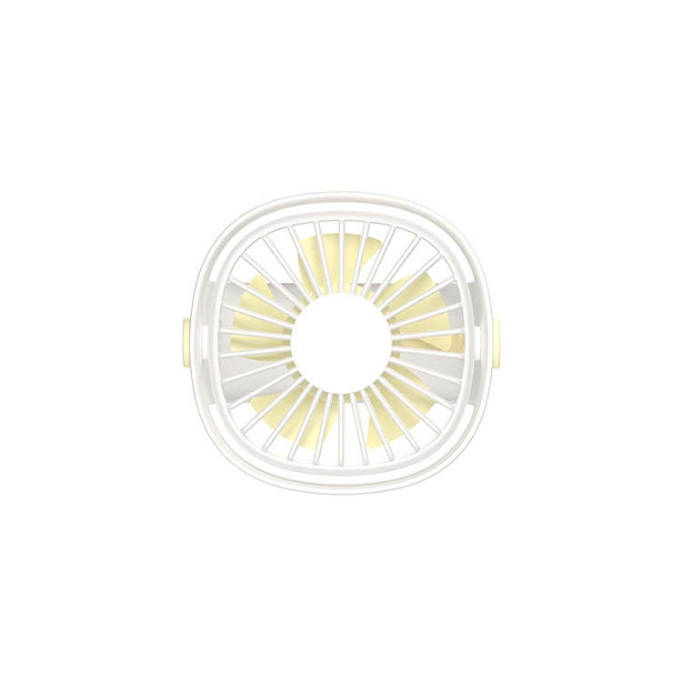 Handheld Desktop Outdoor Student Mute USB Mini Fan(White)