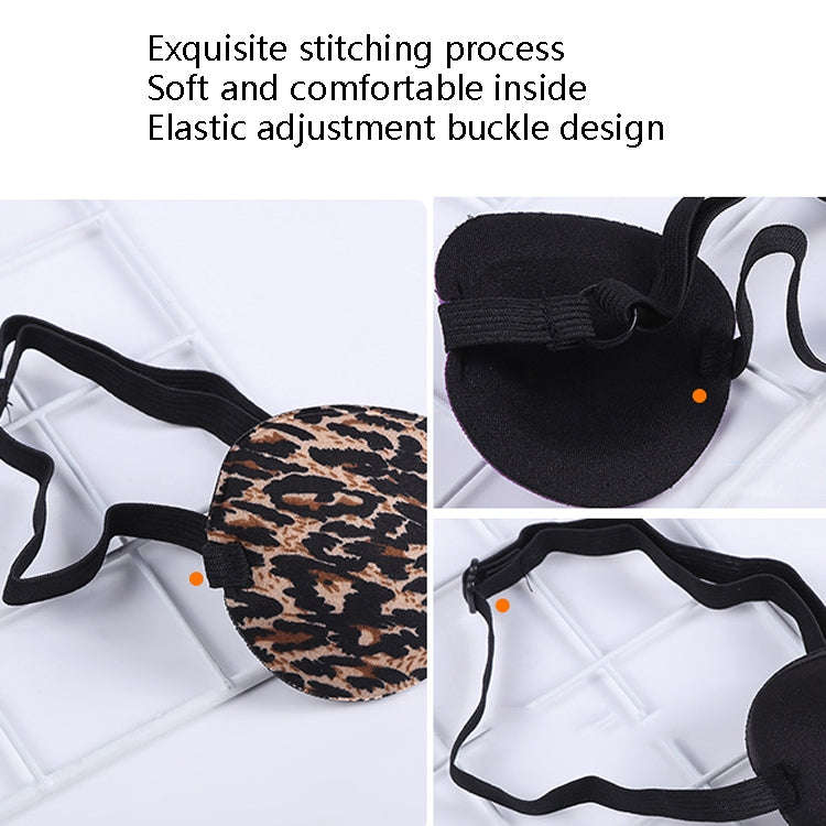 2pcs One-Eyed Dragon Pirate Makeup Eye Mask Children Groove Amblyopia Strabismus Full Cover Singl...