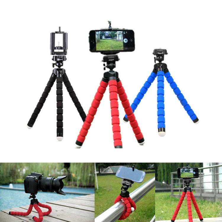5 PCS Octopus Photography Sponge Mobile Phone Stand Portable Lazy Adjustable Vibrato Live Tripod ...