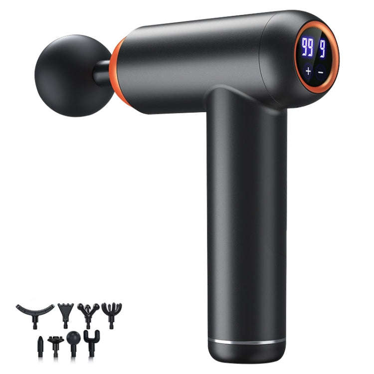Muscles Relax Massager Fitness Equipment Fascia Gun, Colour: Storage Model (Black)
