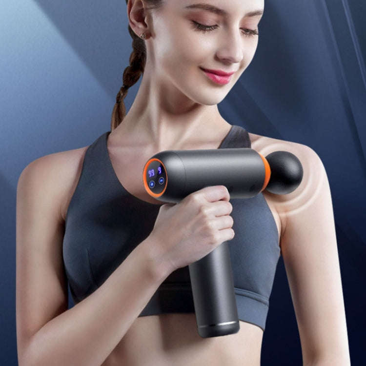 Muscles Relax Massager Fitness Equipment Fascia Gun, Colour: Storage Model (Black)