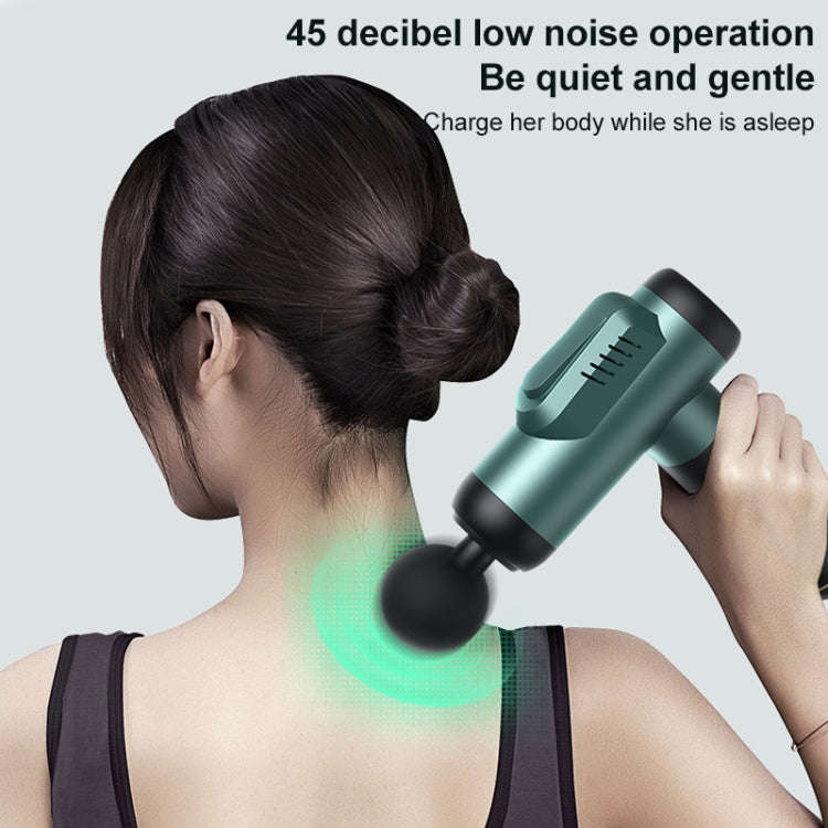 Muscles Relax Massager Fitness Equipment Fascia Gun, Colour: Flagship Upgrade (6 Gears Green)