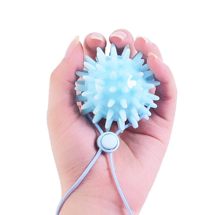TPR Grip Ball Rehabilitation Hemiplegia Stroke Massage Finger Ball, Specification: 6cm With Rope ...