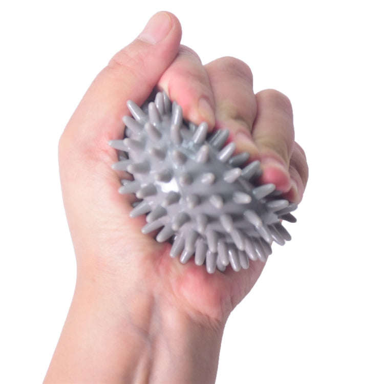 TPR Grip Ball Rehabilitation Hemiplegia Stroke Massage Finger Ball, Specification: 5.5cm With Rop...
