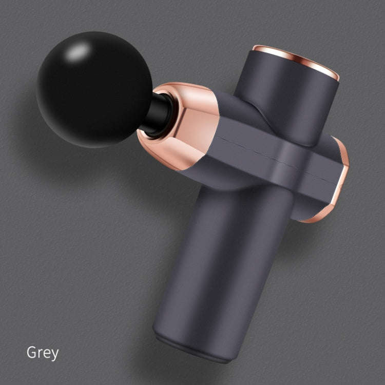 12V Mini Fascia Gun  Electrical Muscle Relax Massage Gun(Gray)