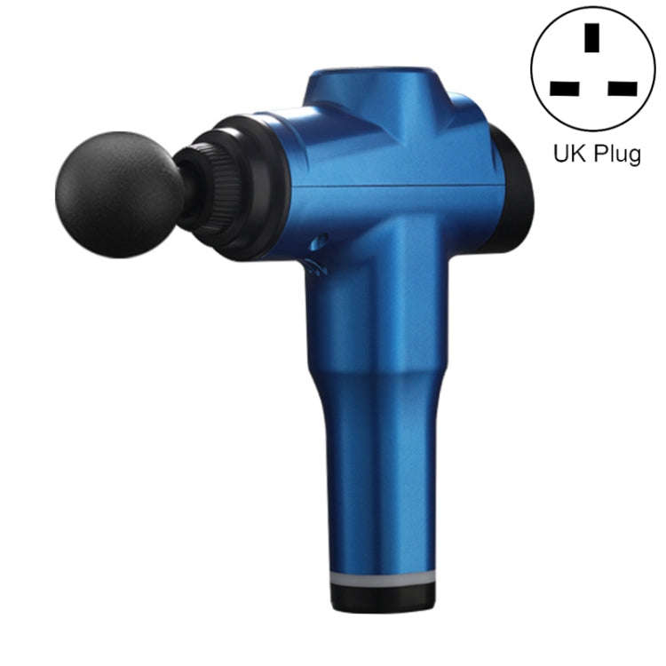 Muscles Relax Massager Portable Fitness Equipment Fascia Gun, Specification: 6206 6 Gears Blue(UK...