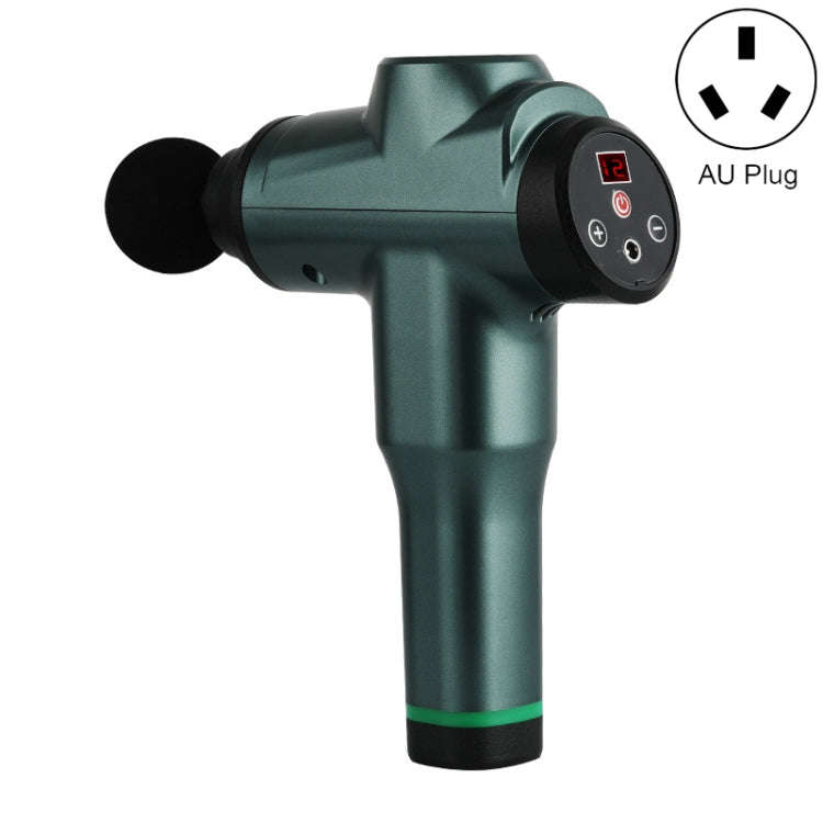 Muscles Relax Massager Portable Fitness Equipment Fascia Gun, Specification: 6212 12 Gears Green(...