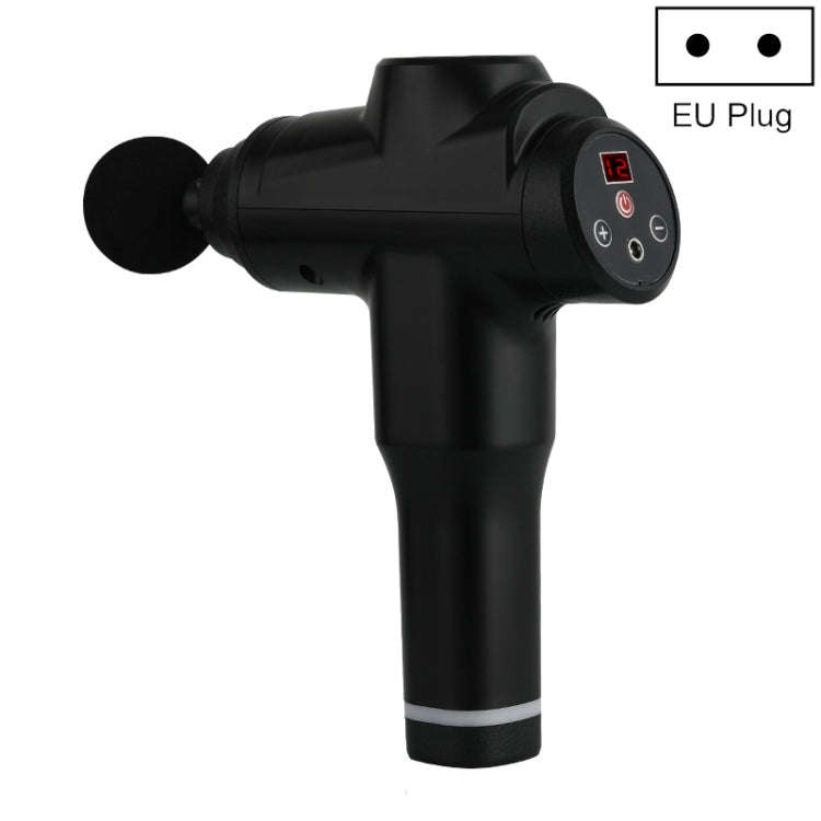 Muscles Relax Massager Portable Fitness Equipment Fascia Gun, Specification: 6212 12 Gears Black(...