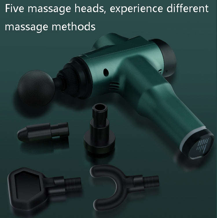 Muscles Relax Massager Portable Fitness Equipment Fascia Gun, Specification: 6232 32 Gears Green(...