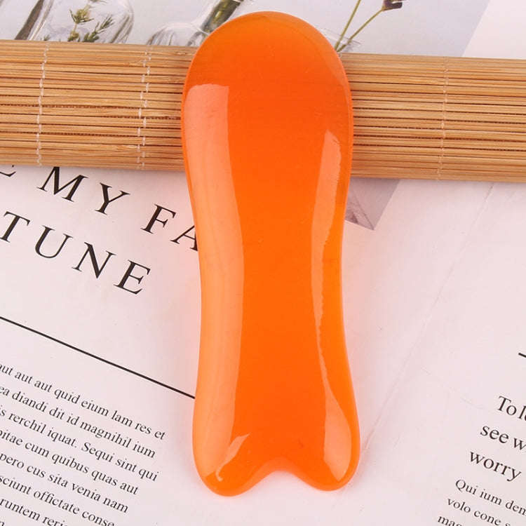 Resin Scraping Sheet Massage Facial Tendon Stick Beauty Salon Shave Board Acupuncture Pen, Color ...