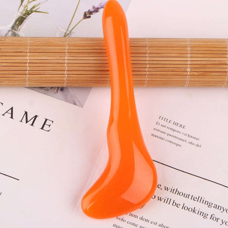 Resin Scraping Sheet Massage Facial Tendon Stick Beauty Salon Shave Board Acupuncture Pen, Color ...