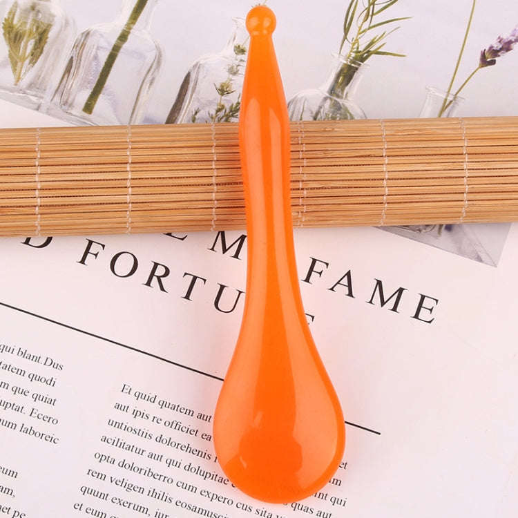 Resin Scraping Sheet Massage Facial Tendon Stick Beauty Salon Shave Board Acupuncture Pen, Color ...