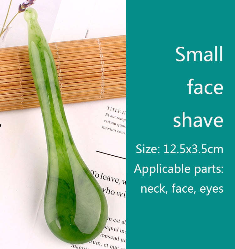 Resin Scraping Sheet Massage Facial Tendon Stick Beauty Salon Shave Board Acupuncture Pen, Color ...
