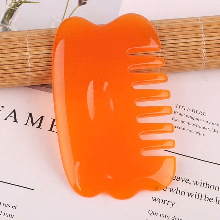 Resin Scraping Sheet Massage Facial Tendon Stick Beauty Salon Shave Board Acupuncture Pen, Color ...