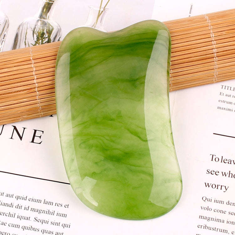 Resin Scraping Sheet Massage Facial Tendon Stick Beauty Salon Shave Board Acupuncture Pen, Color ...