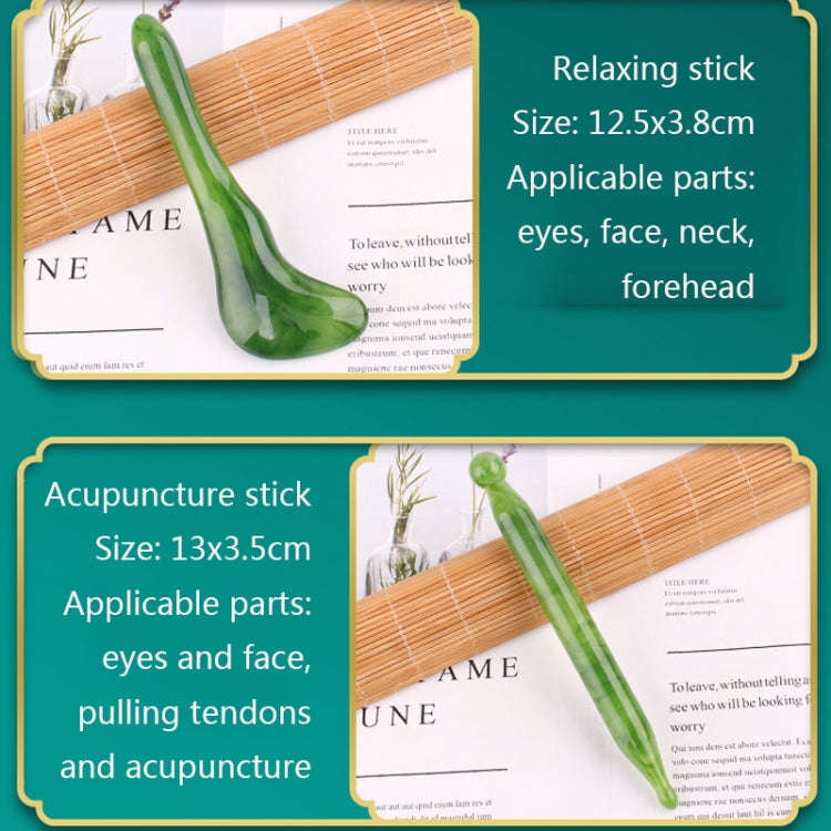 Resin Scraping Sheet Massage Facial Tendon Stick Beauty Salon Shave Board Acupuncture Pen, Color ...
