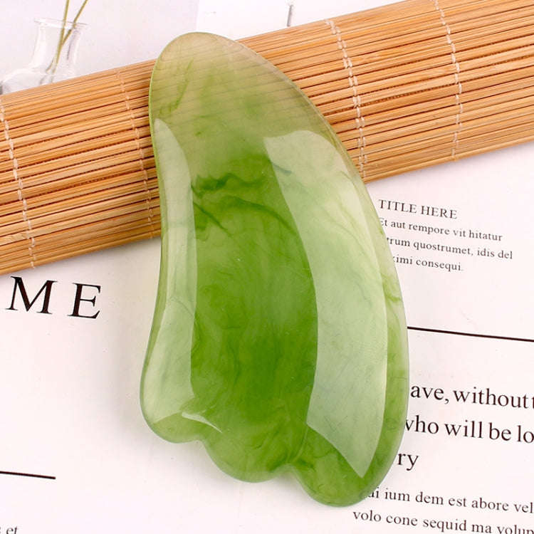Resin Scraping Sheet Massage Facial Tendon Stick Beauty Salon Shave Board Acupuncture Pen, Color ...