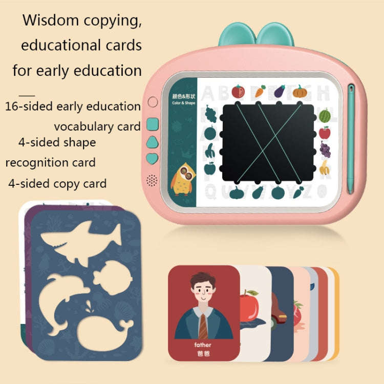 X6 Puzzle Early Education Children Toy Multifunctional Handwritten Blackboard Cartoon Electronic ...