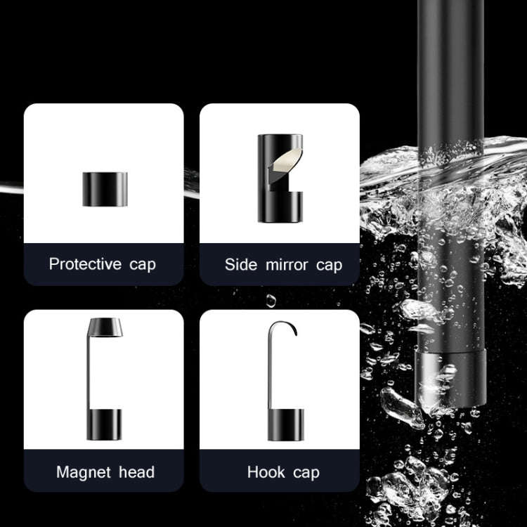 Industrial Dual-Lens Endoscope HD Handheld Screen Pipe Car Inspection Tool, Specification: Line L...