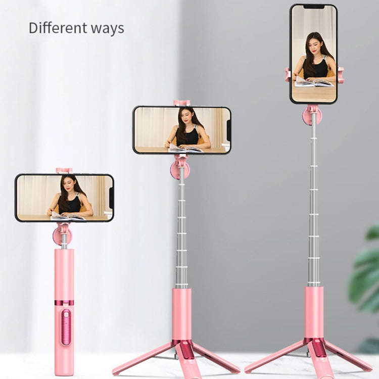 CYKE AB202 Bluetooth Mobile Phone Selfie Stick Desktop Live Broadcast Bracket Tripod(Black)