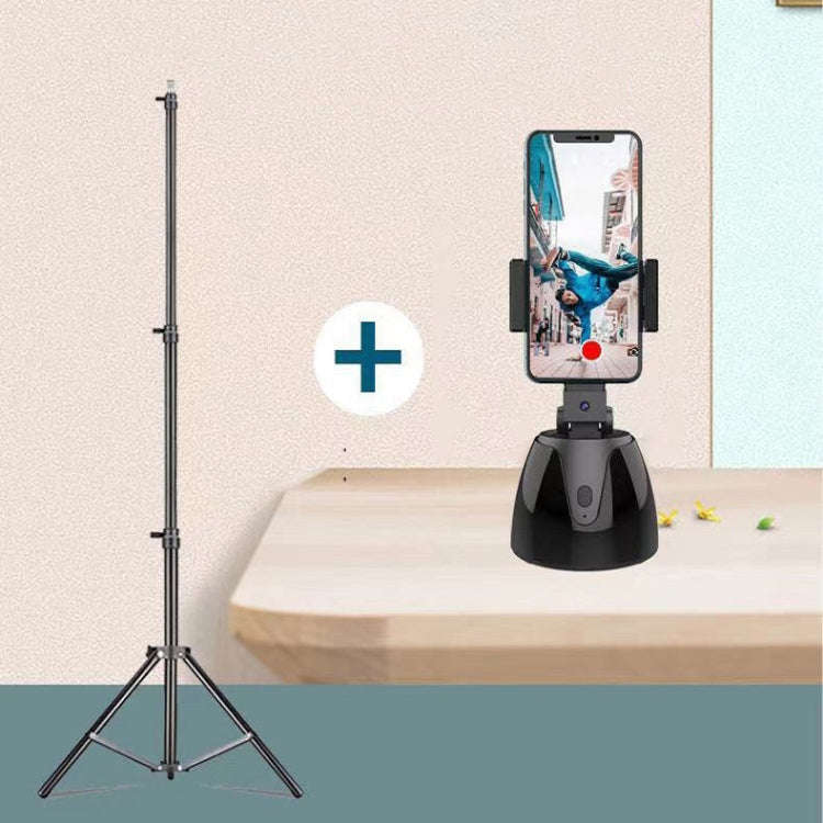 360-Degree Smart Follow-Up Selfie Live Video Recording Tripod Heads Battery Tripod Heads