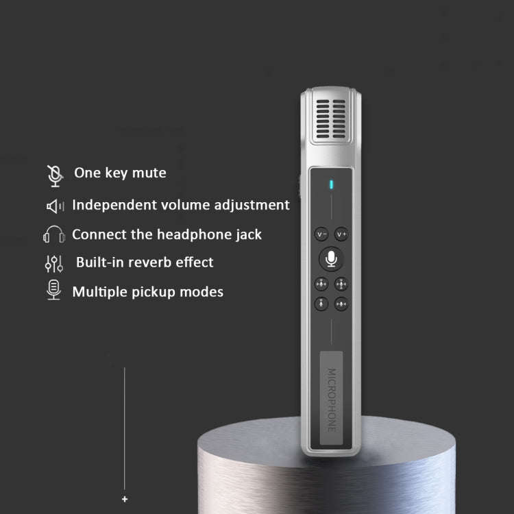 M8 Computer Game Conference Video K Song Desktop USB Microphone Recording Microphone Live Condens...
