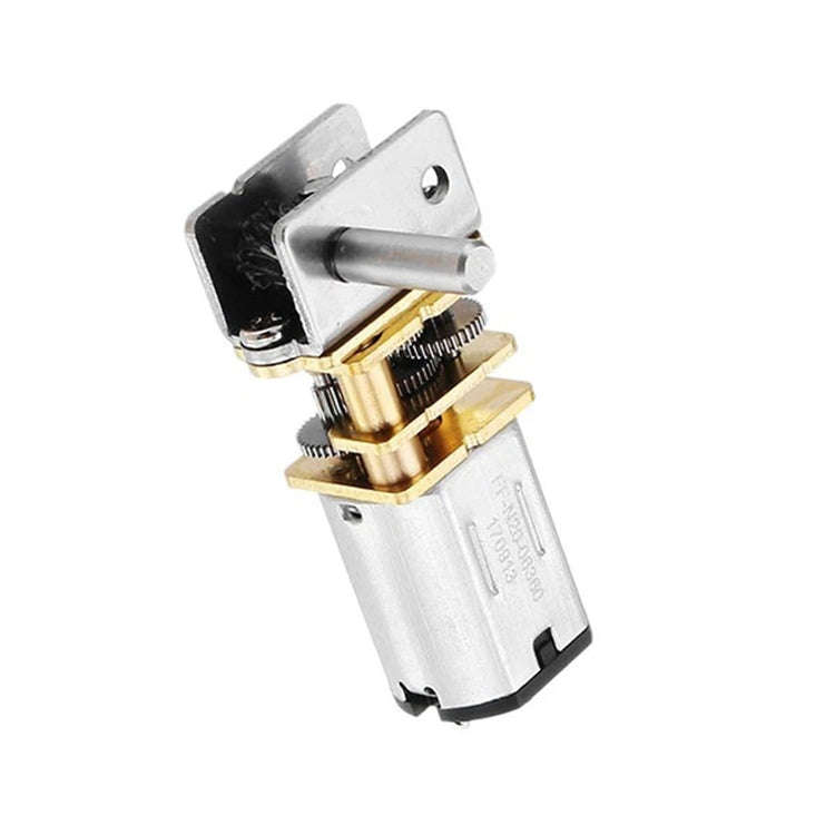 GW12N20 Worm Gear Low Speed Motor Ultra Mini Gear Power-Off Self-Locking Motor For Smart Car Robo...
