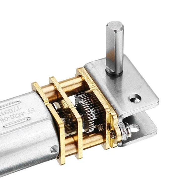 GW12N20 Worm Gear Low Speed Motor Ultra Mini Gear Power-Off Self-Locking Motor For Smart Car Robo...