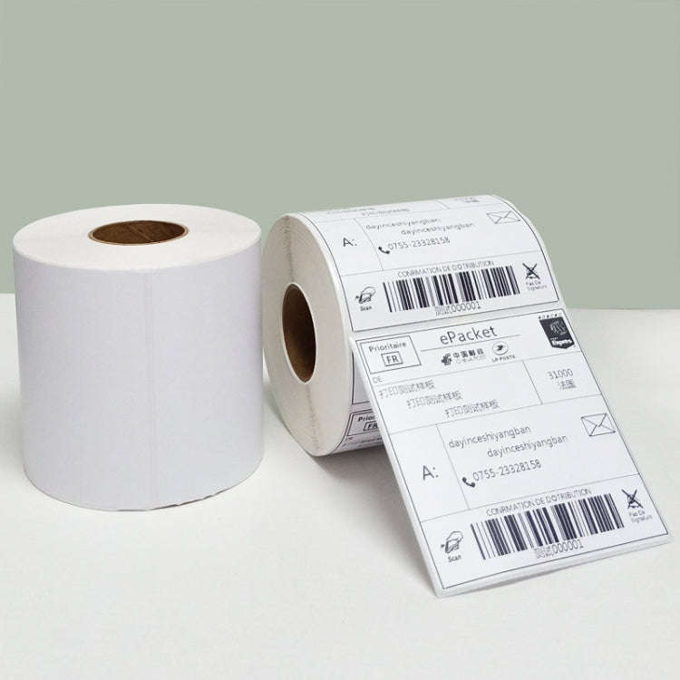 100 x 150 x 350 Sheet/ Roll Thermal Self-Adhesive ShippingLabel Paper Is Suitable For XP-108B Pri...