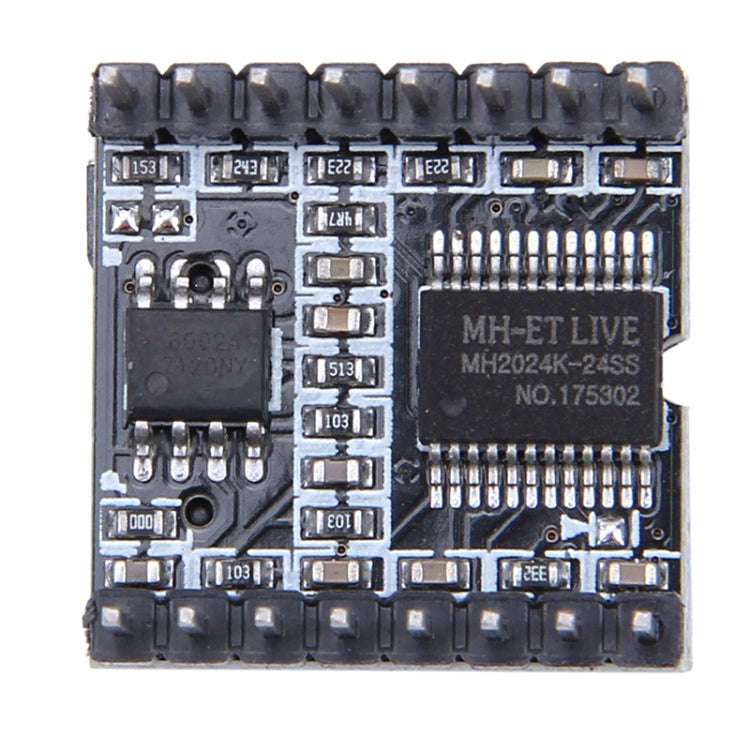 2 PCS HW-247A  Mini MP3 Player Audio Module(Black)