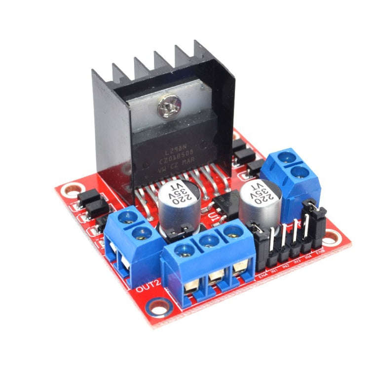 2 PCS HW-095A L298N Motor Drive Board Module DC Stepper Motor Robot Smart Car