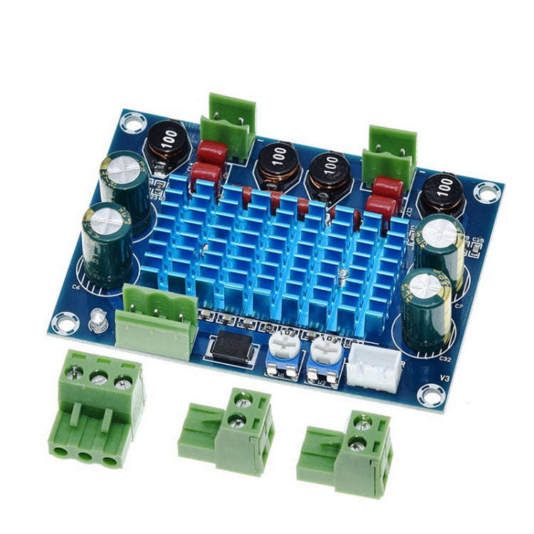 HW-447 High Power Digital Power Amplifier Board TPA3116D2 Chassis Dedicated Plug-in 5-28V Output ...
