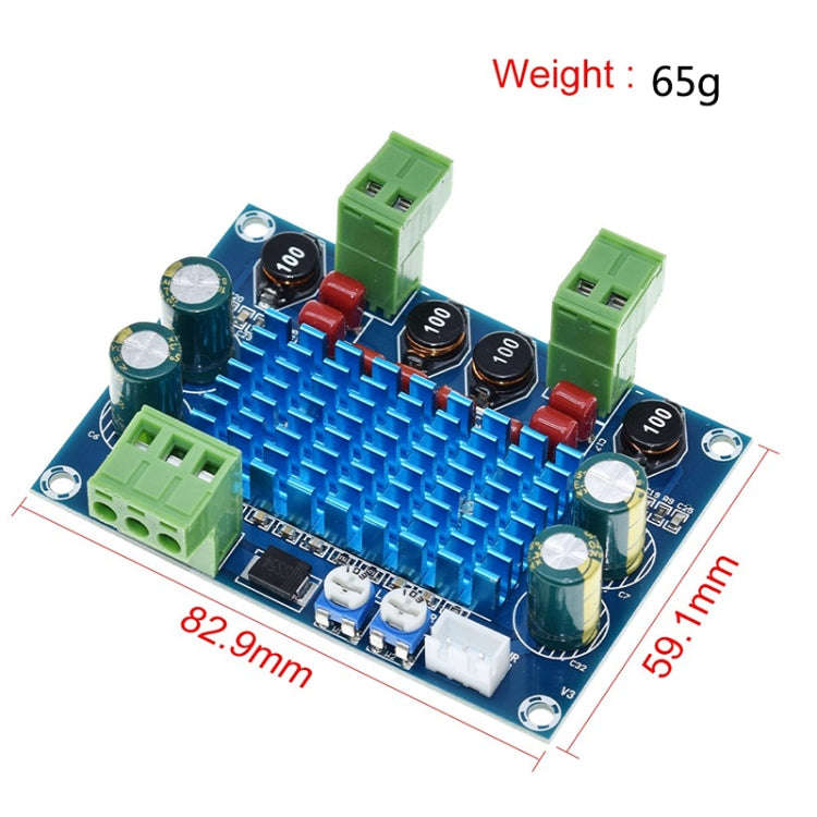 HW-447 High Power Digital Power Amplifier Board TPA3116D2 Chassis Dedicated Plug-in 5-28V Output ...