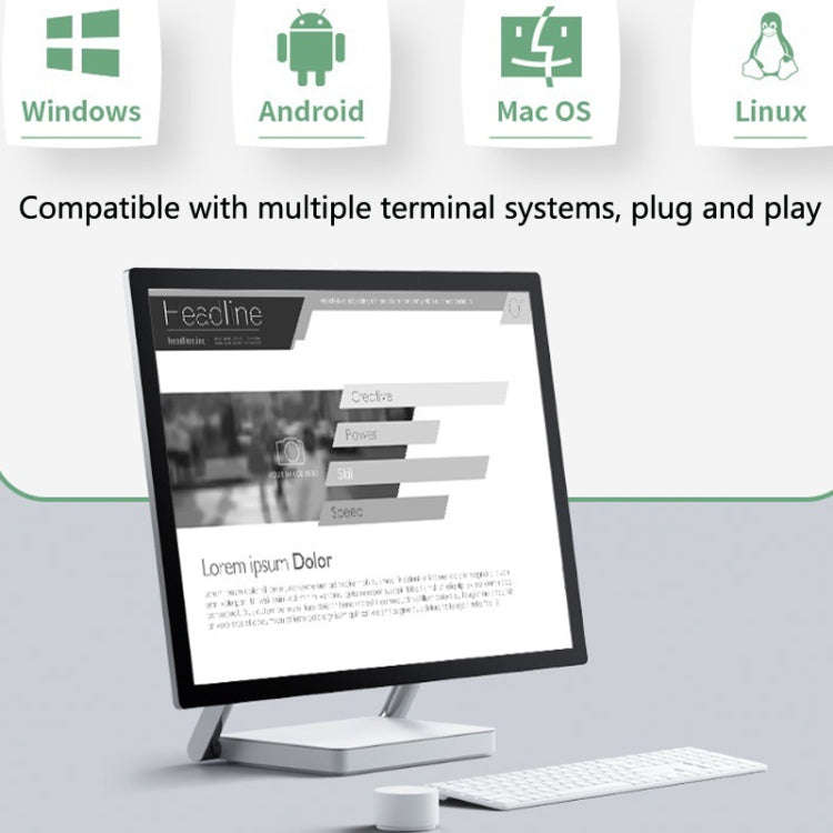 Deli Express Single Scanner Cashier Scanner, Specification: White Wired