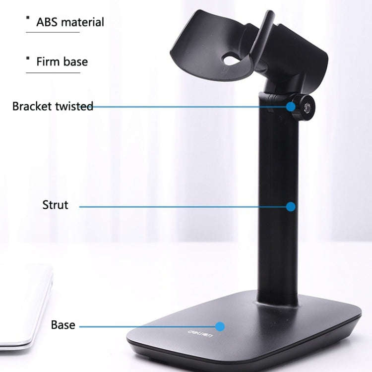 Deli 15130 Wireless Scanner Adjustable ABS Bracket