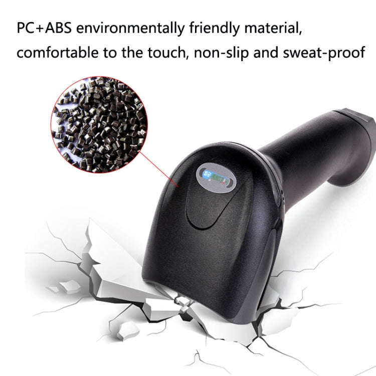 NETUM F5 Anti-Slip And Anti-Vibration Barcode Scanner, Model: Wireless Red Light