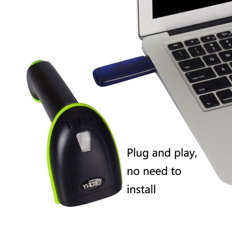 Laser Wireless Scanner Bluetooth Scanner Supermarket Express Scanner, Model: 3100 (2D) Two-dimens...