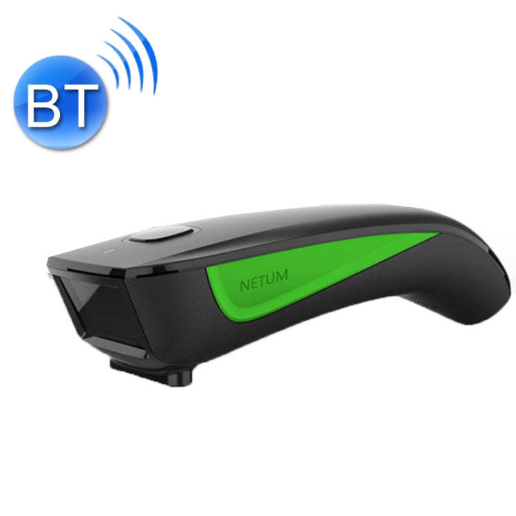 NETUM C750 Wireless Bluetooth Scanner Portable Barcode Warehouse Express Barcode Scanner, Model: ...