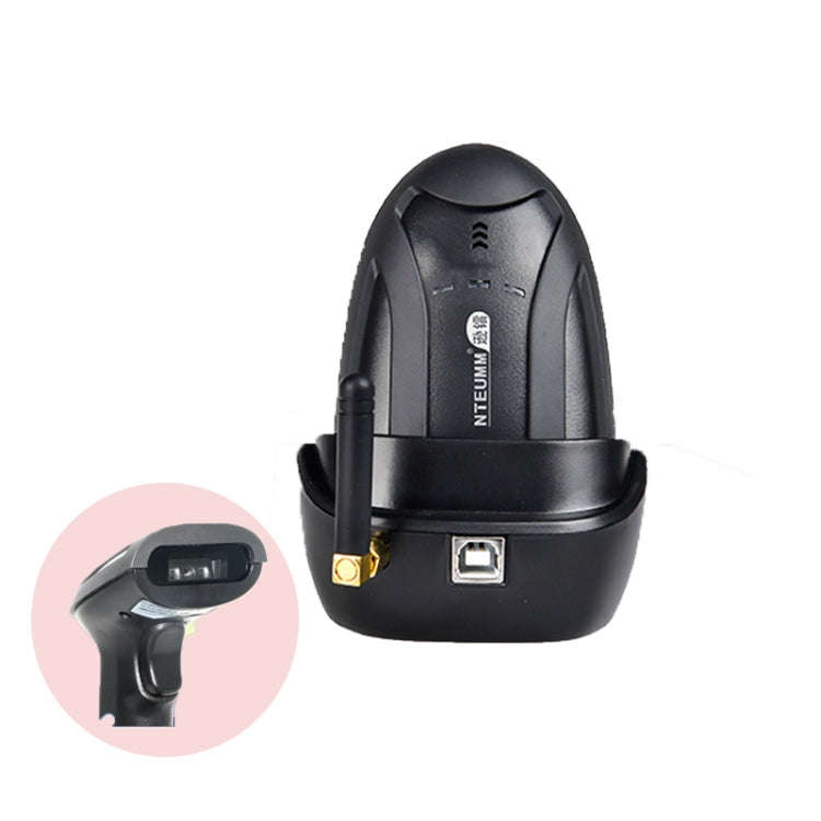 NETUM H3 Wireless Barcode Scanner Red Light Supermarket Cashier Scanner With Charger, Specificati...