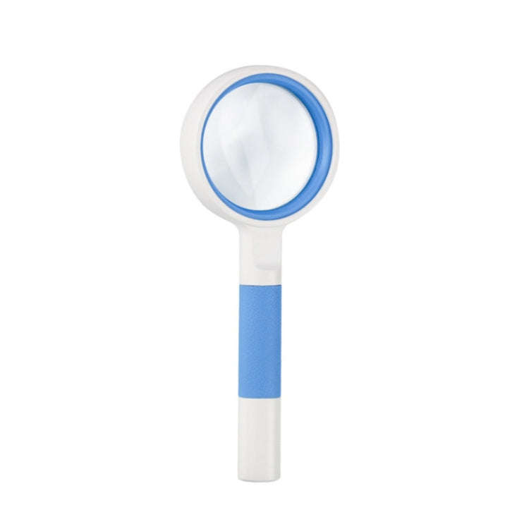 Hand-Held Reading Magnifier Glass Lens Anti-Skid Handle Old Man Reading Repair Identification Mag...